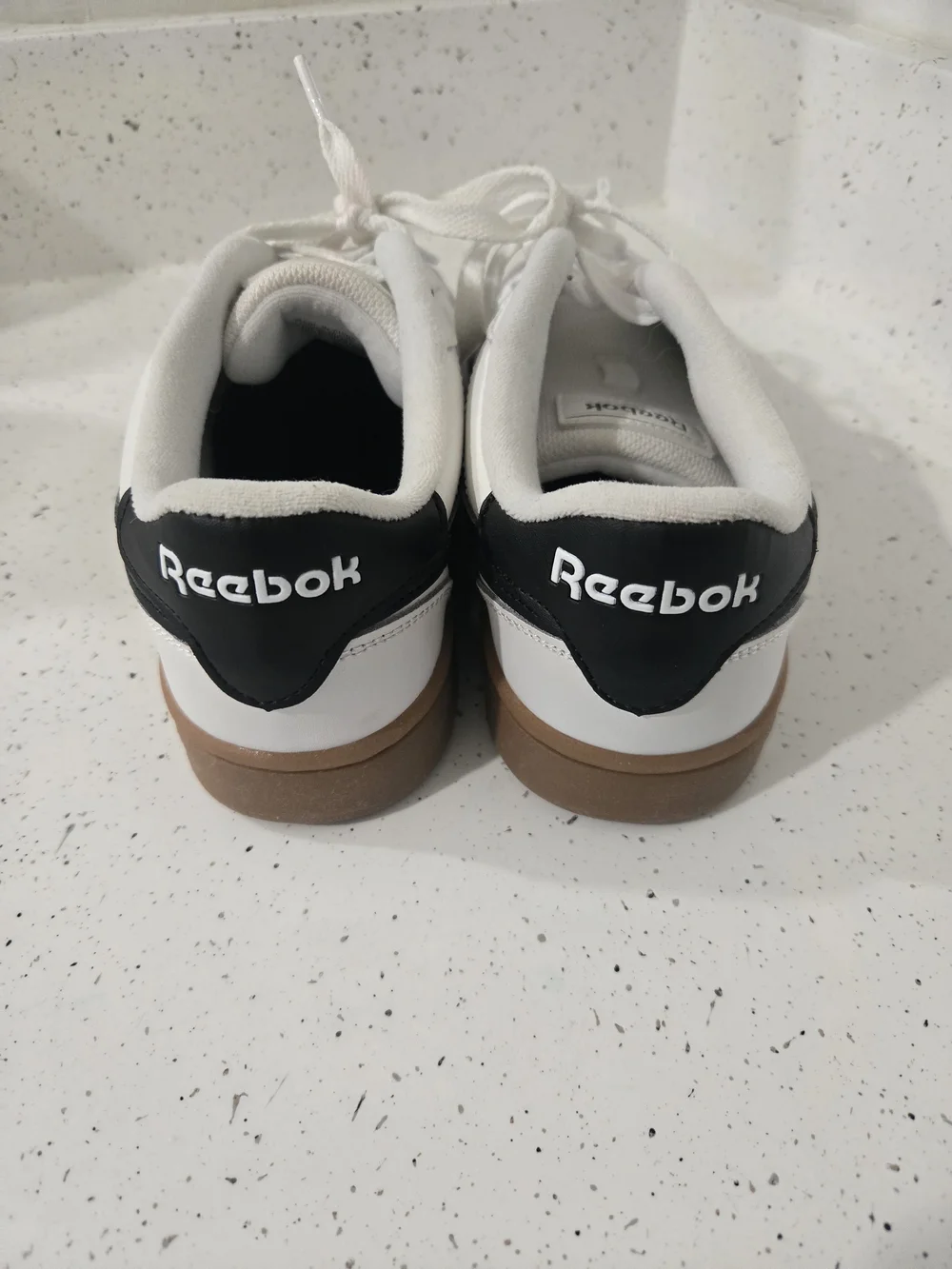 Reebok Classic White & Black Sneakers - Picture 3 of 7